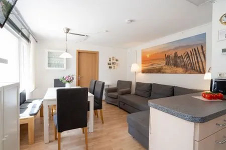 Wohnzimmer (ERL12) Ferienhaus Thorn