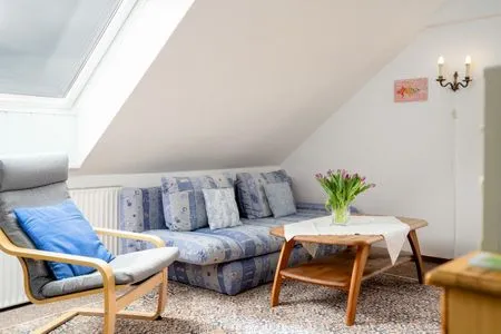Wohnzimmer (HER14a) Ferienwohnung "Hartig 1"