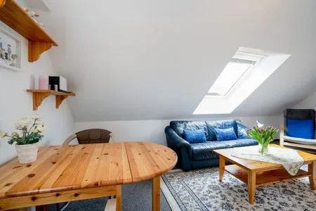 Wohnzimmer (HER14b) Ferienwohnung "Hartig 2"