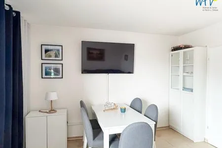 Wohnzimmer Süderhaus Ferienwohnung 9