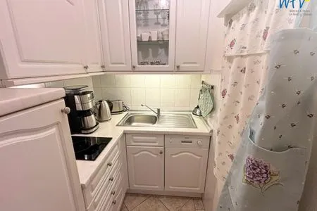 Küche / Küchenzeile Oma Hannas Borkum Stuuv Ferienwohnung 6