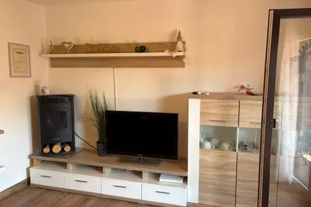 Wohnzimmer Feriendorf Hochbergle Haus 34
