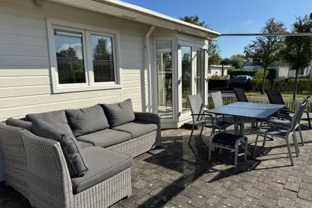  Breskens Chalet Huis Joschi mit Zaun Haus Nr. G139