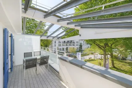 2 Ferienwohnung Herzog Barnim Zingst - Blick in den Innenhof  Herzog Barnim