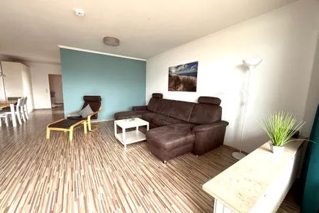 Wohnzimmer Panorama Whg 57, 4. OG