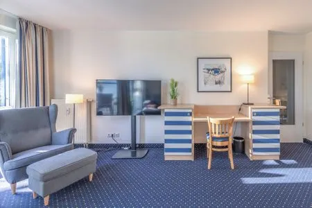 3 Ferienwohnung Krosse Krabbe Zingst - Wohnzimmer  Krosse Krabbe