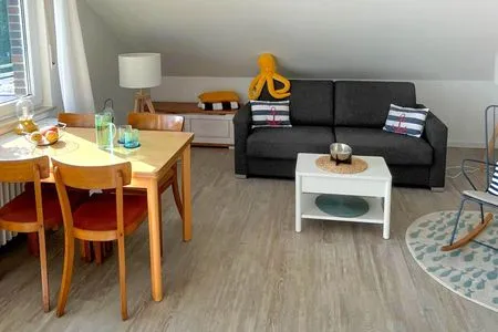 Wohnzimmer Haus Dörloop Ferienwohnung 9