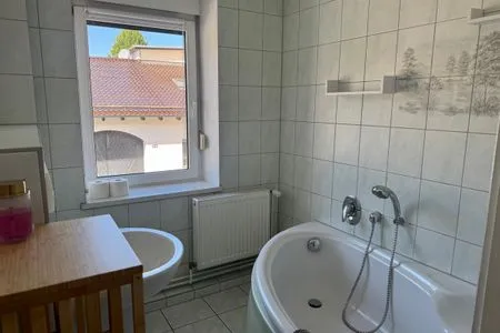 Badezimmer Ferienhaus "Anita" in Eisleben mit 3 Schlafzimmern