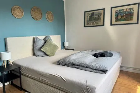 Schlafzimmer Ferienhaus "Anita" in Eisleben mit 3 Schlafzimmern