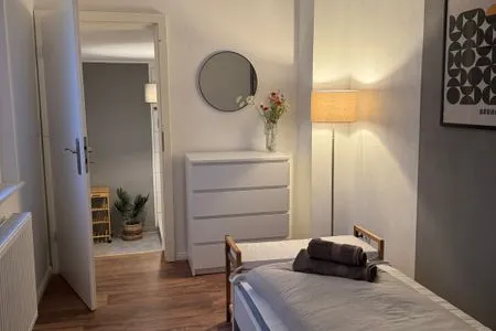 Schlafzimmer Gemütliches Appartement "Hans" in Köthen mit 4 Schlafzimmern