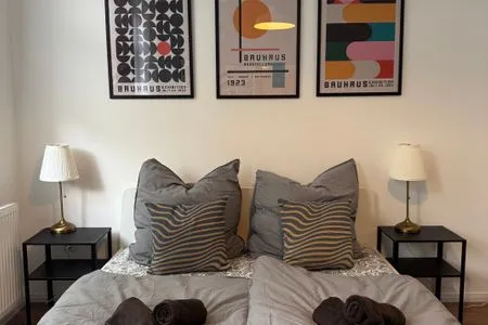 Schlafzimmer Gemütliches Appartement "Peter" in Köthen mit 3 Schlafzimmern