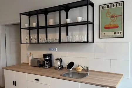 Küche / Küchenzeile Gemütliches Appartement "Peter" in Köthen mit 3 Schlafzimmern