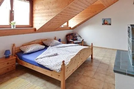 Schlafzimmer Ferienwohnung "Ampergarten"