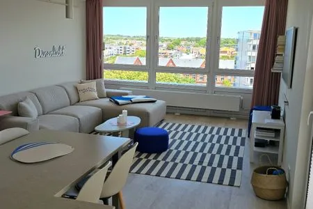 Wohnzimmer Paulstr. 2, Whg. 55, Dünenlicht