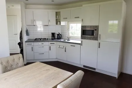  EuroParcs Schoneveld / Breskens Chalet Meeresrauschen mit Zaun Haus Nr. J251