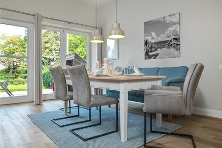 Living room Ostsee Residenz Meeresblick Dünenblick