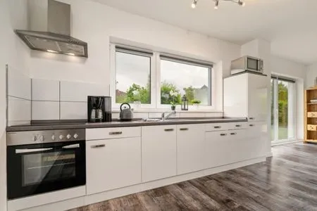 3 Ferienhaus VierSeen Walow - große Küchenzeile  VierSeen