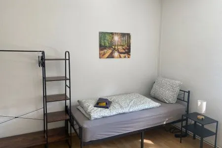 Schlafzimmer MonteurWohnung Fischbach App 1