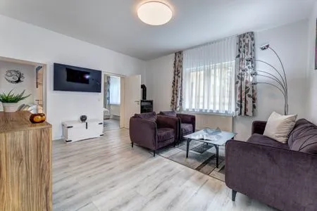 Wohnzimmer Stranddistel, Haus Gudrun: Familiensuite 2