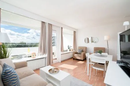 Wohnzimmer Panoramic Ginys Meerblick Appartement