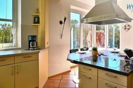 Küche / Küchenzeile Ferienhäuser Jadehörn Ferienhaus Archimedes