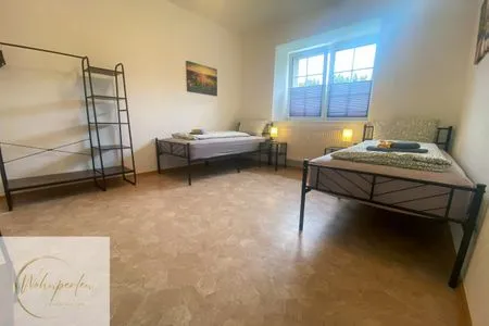 Schlafzimmer MonteurWohnung Fischbach App 2