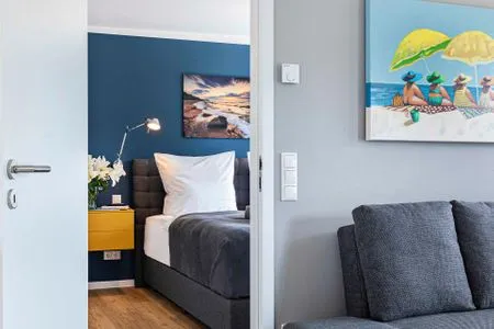 Badezimmer 1: Regendusche, WC, Haartrockner FeWo Wunderschön! in PRORA - 8.21