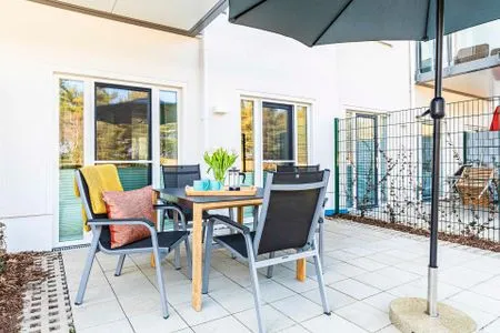 Terrasse FeWo Unsere Perle in PRORA - 4.01