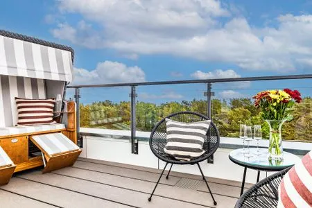 Dachterrasse FeWo Malanya Dachterrasse in PRORA - 4.52