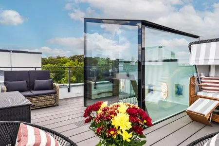 Dachterrasse FeWo Malanya Dachterrasse in PRORA - 4.52