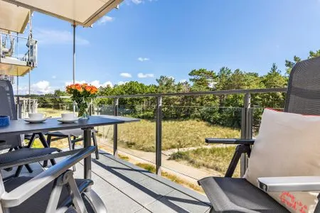 Balkon FeWo MariSol in PRORA Strandnah mit Meerblick & Sauna - 5.22