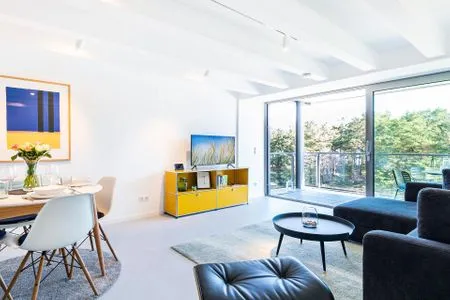 Wohn- und Essbereich FeWo Strandhafer in PRORA - 4.33