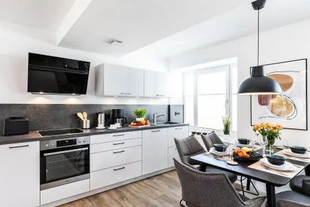 Vollausgestattete Küche FeWo Oase in PRORA - 2.25