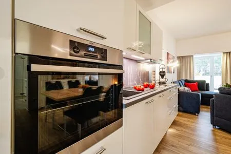 Vollausgestattete Küche FeWo Ostseebrise in PRORA - 5.03