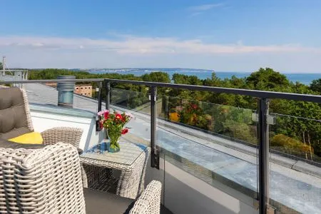 Dachterrasse FeWo Sky Suite Proradies Dachterrasse in PRORA - 8.51a