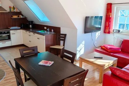 Essbereich mit Küchenzeile  Villa Carpe Diem Wohnung 9