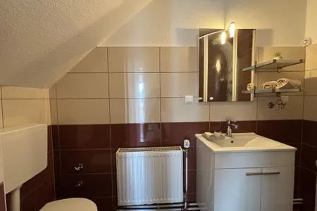 Badezimmer  Haus Ostsee - Seewind