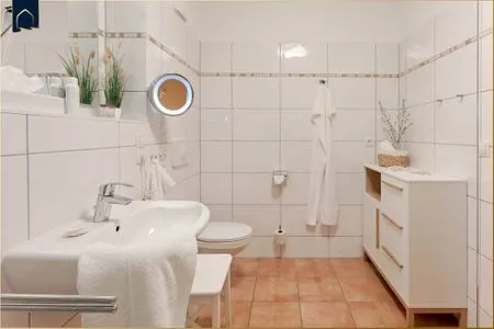 Badezimmer Ferienwohnung Auszeit