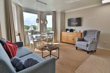 Wohnzimmer Villa Westend - Wohnung 1