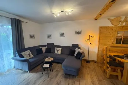 Wohnzimmer Feriendorf Hochbergle Haus 34