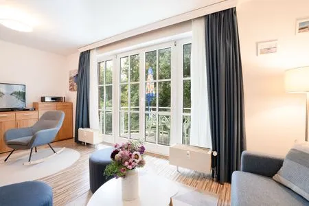 Wohnzimmer (Ost11a) "Ferienwohnung Strandnah"