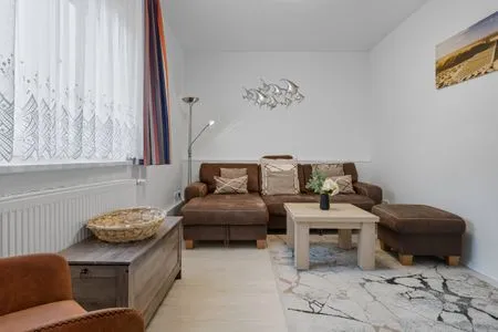 Wohnzimmer Stranddistel, Haus Gudrun: Whg. 8