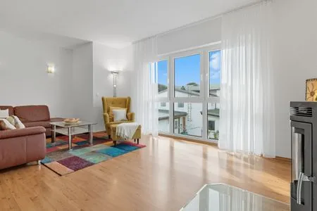 Wohnzimmer Villa Stranddistel, Whg. 2