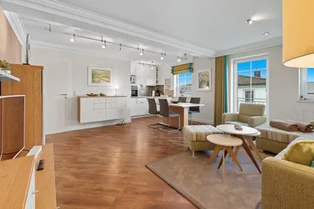 Wohnzimmer Villa Waldstraße, Whg. 14