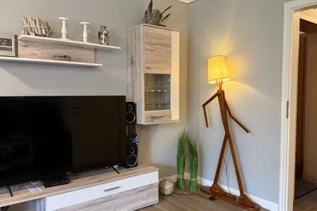 Wohnzimmer Seeschlößchen Ferienwohnung 4