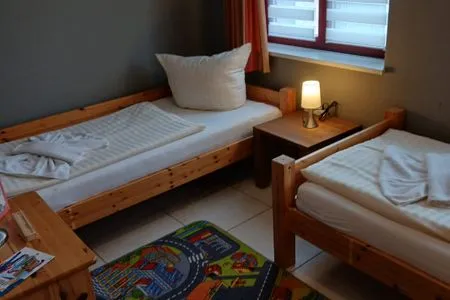 Schlafzimmer FeWo "Moin" nahe Malchower See