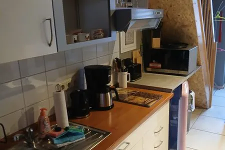 Küche / Küchenzeile FeWo "Ahoi" nahe Malchower See