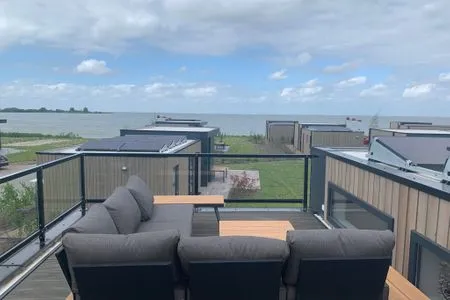  Enkhuizer Strand Cube Elite Paradiso mit Zaun Haus Nr. 211