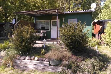 Hauptansicht Ferienbungalow Fleesensee