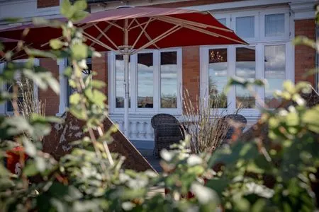 Terrasse Strandvilla Strandpalais - historischer Charme in exklusiver Lage